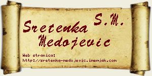 Sretenka Medojević vizit kartica
